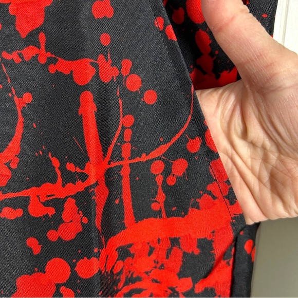 Suitmeister Black Halloween Black Spatter Suit with Tie Large (42-44) - Picture 13 of 14